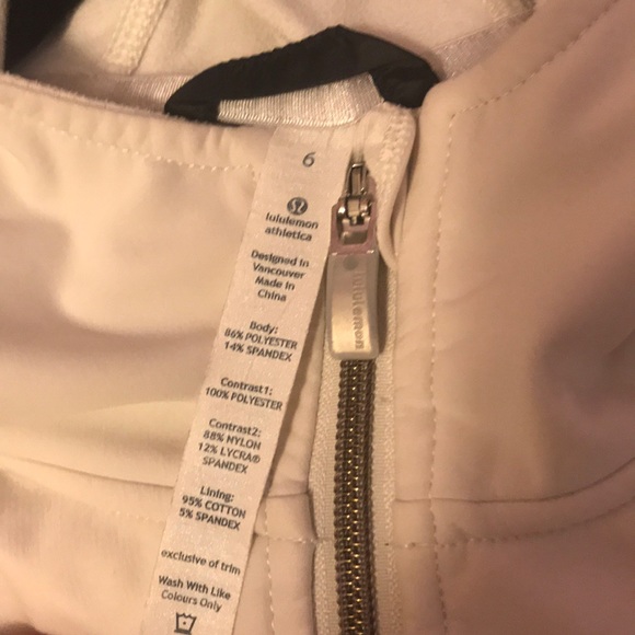 White zip up - Picture 5 of 7